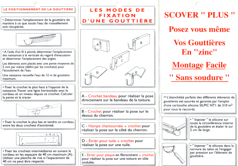 goutiere zinc 1