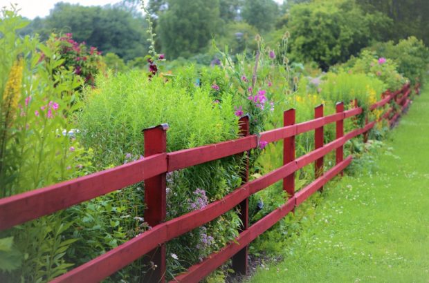belle clôture pour son jardin