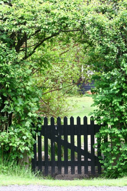 portillon de jardin