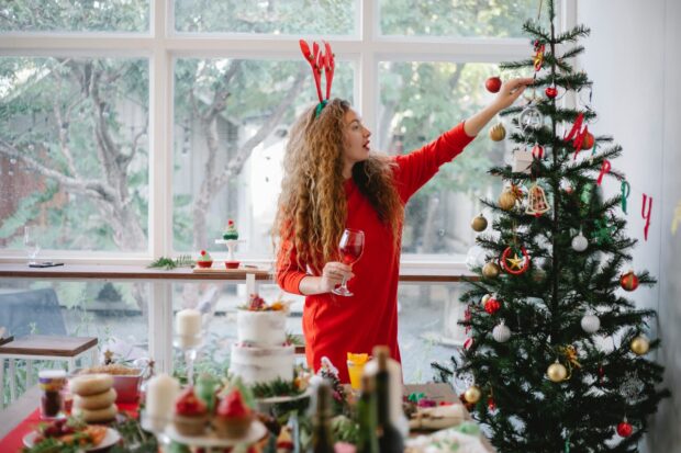 décoration de Noël réussie