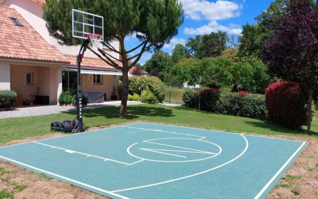 Construire un terrain de basket dans votre jardin