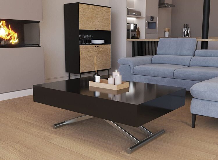 table basse relevable et extensible