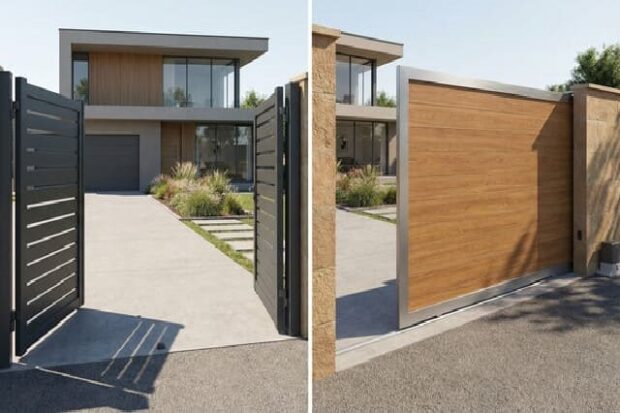 portail battant ou portail coulissant