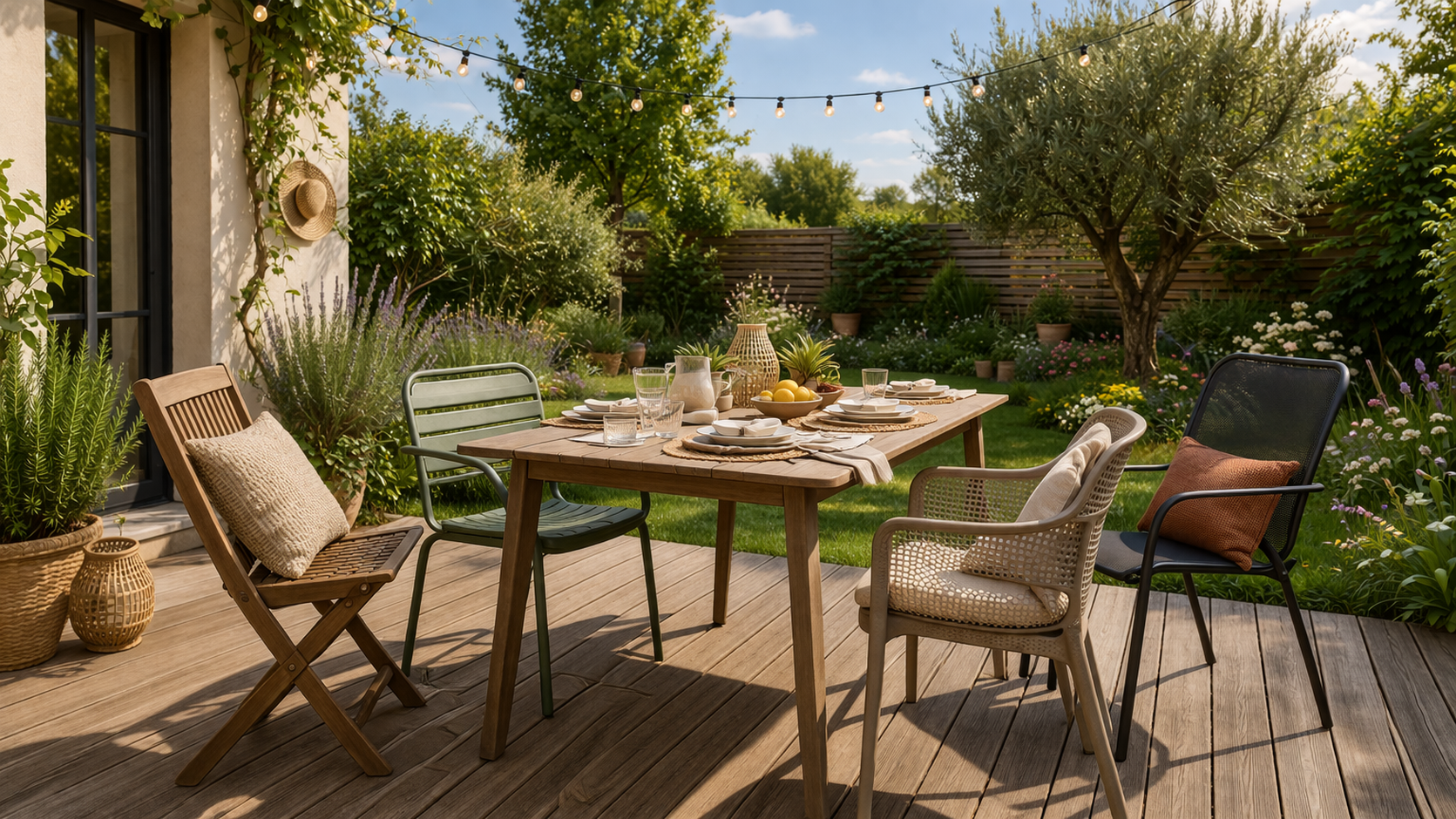 Comment bien choisir ses chaises de jardin pour allier confort et durabilité