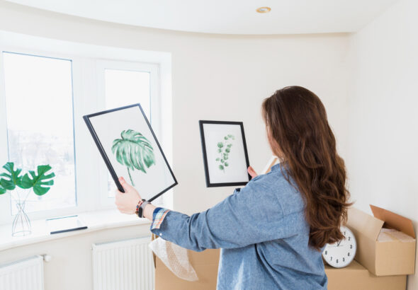 système d’accrochage pour tableaux